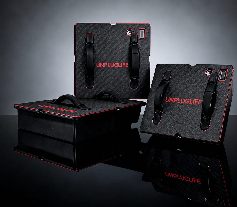 UNPLUGLIFE removable battery packs