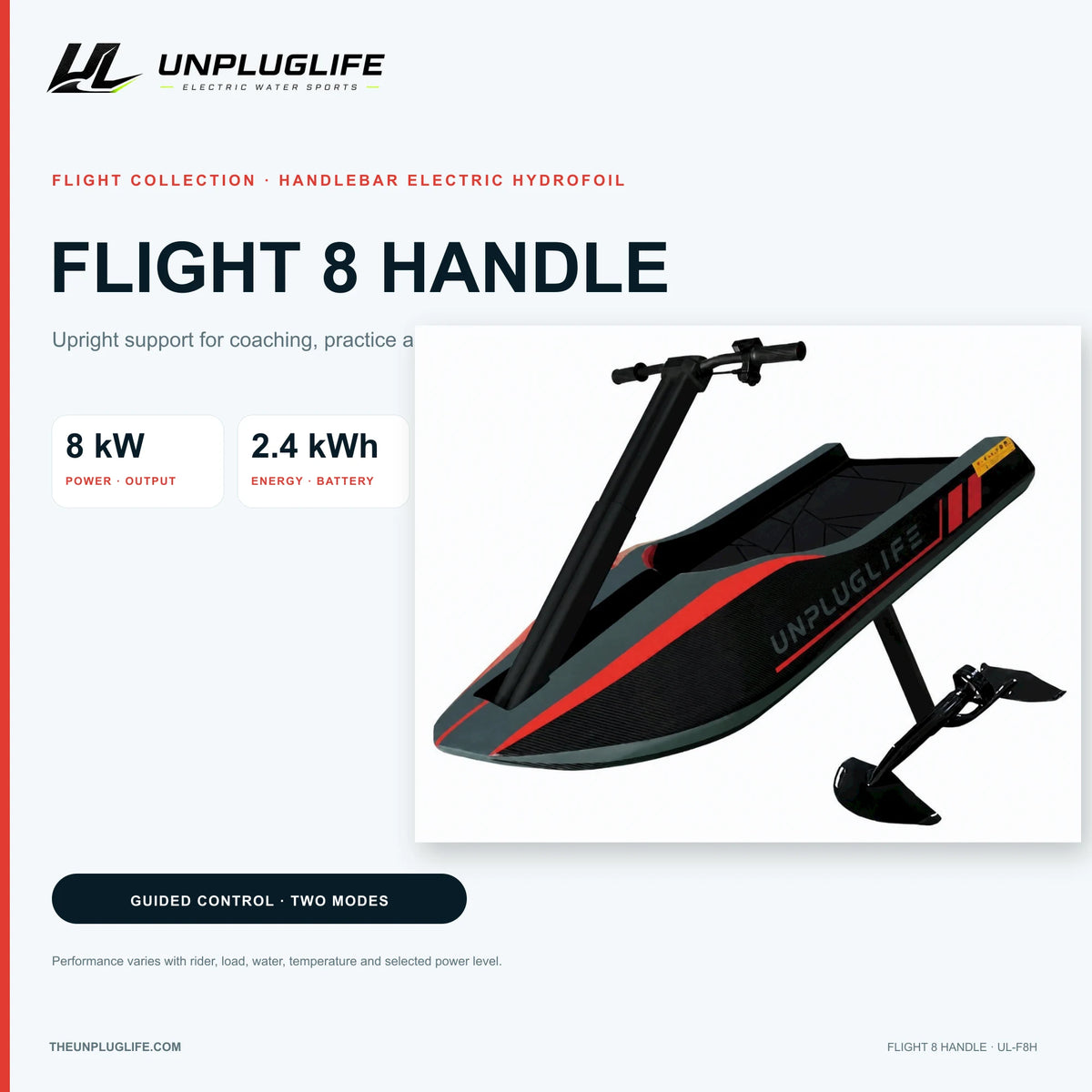 UNPLUGLIFE FLIGHT 8 HANDLE eFoil